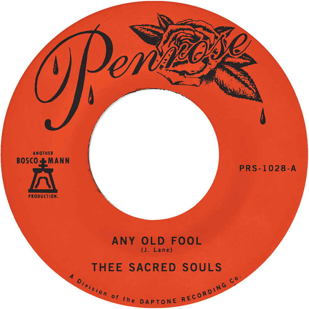 Thee Sacred Souls - Any Old Fool B/W Price I'll Pay [7" Vinyl] [New Vinyl]