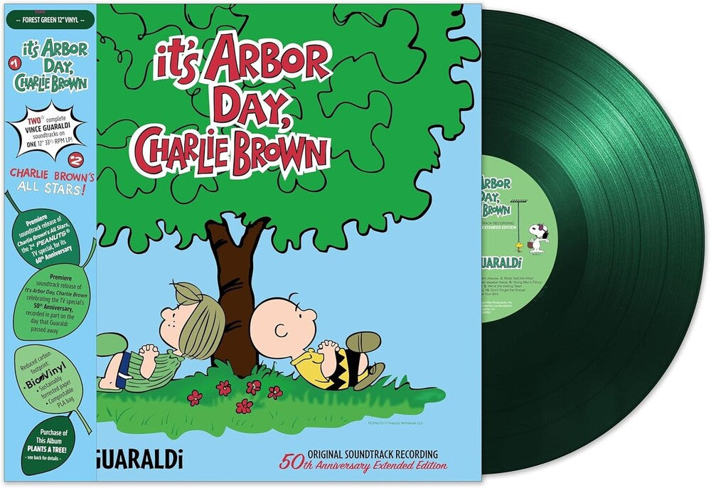 Vince Guaraldi - It's Arbor Day, Charlie Brown / Charlie Brown's All Stars! (OST Recordings) (50th Extended/60th Anniversary Ed) [Forest Green] [New Vinyl]