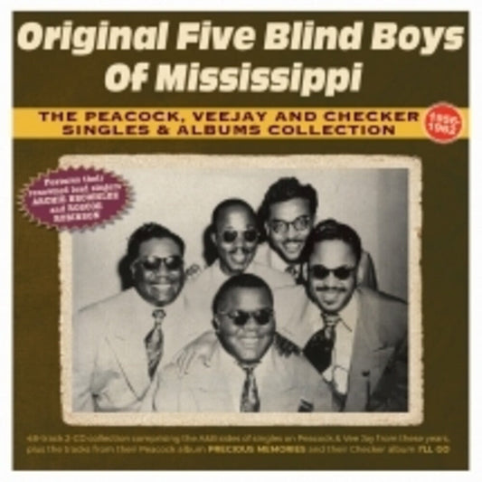 Original Five Blind Boys Of Mississippi - Peacock, Vee Jay And Checker Singles & Albums [CD] [New CD]