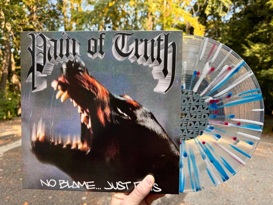 Pain Of Truth - No Blame Just Facts - Red/Blue (Blue) [Clear Vinyl] [Limited Edition] [New Vinyl]
