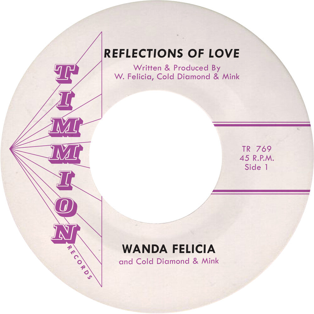 Wanda Felicia / Cold Diamond & Mink - Reflections Of Love - Pink [Colored Vinyl] (Pnk)
