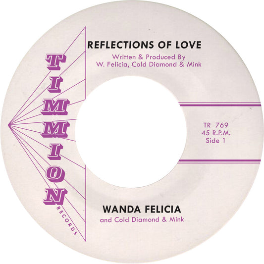 Wanda Felicia / Cold Diamond & Mink - Reflections Of Love - Pink [Colored Vinyl] (Pnk) [New Vinyl]
