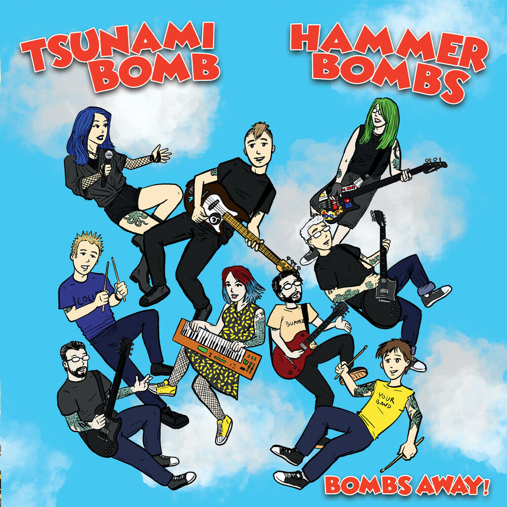 Tsunami Bomb & The Hammerbombs - Bombs Away! [7" Vinyl] [New Vinyl]