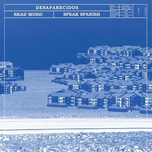 Desaparecidos - Read Music / Speak Spanish [Light Blue, Cream, Orange Tri Color] [New Vinyl]