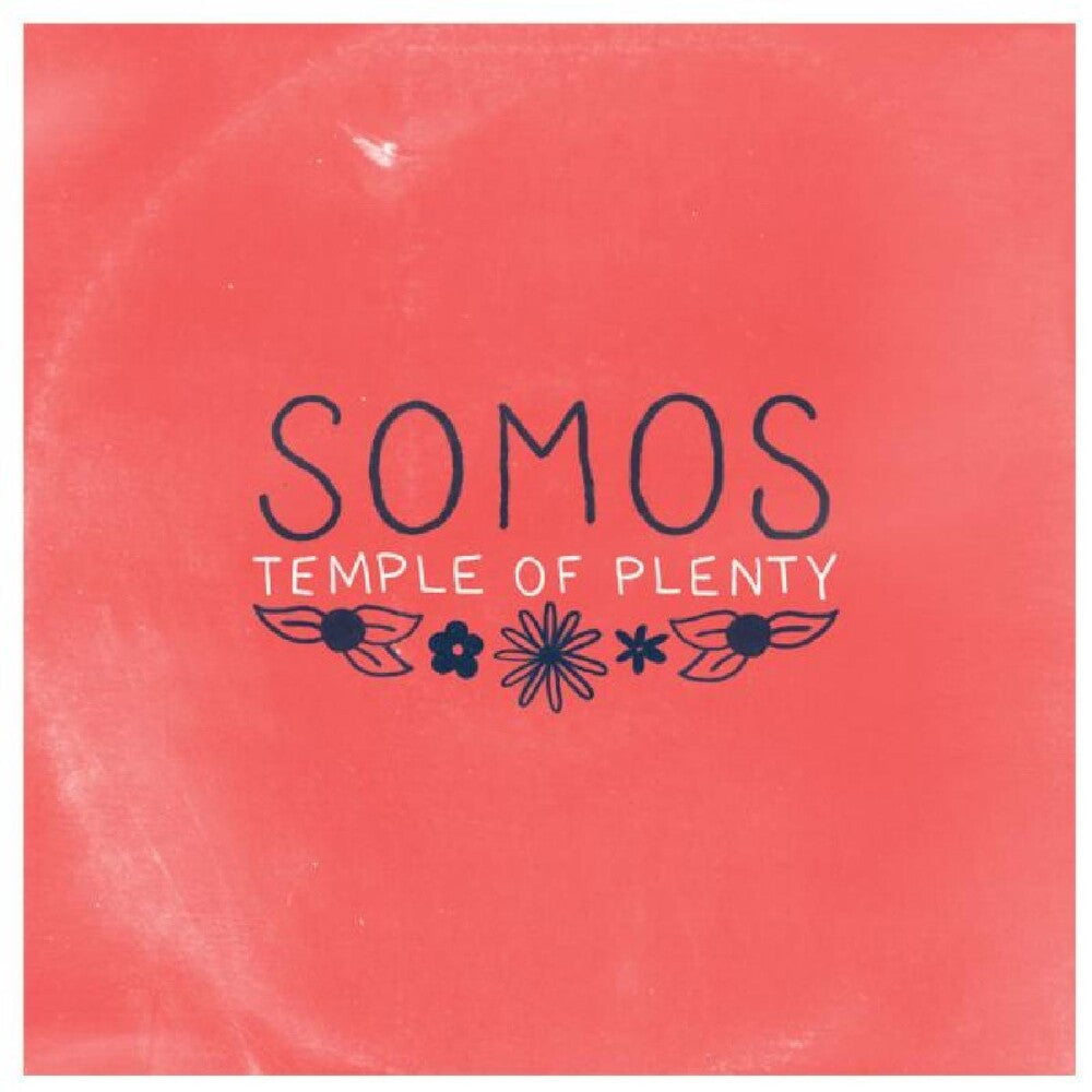 Somos - Temple Of Plenty - Red & Sea Glass Blue Splash [LP] [New Vinyl]