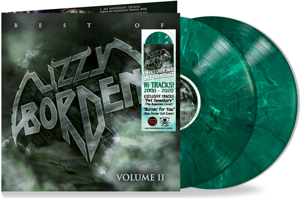 Lizzy Borden - Best Of Lizzy Borden Vol 2 [Green - Deluxe] [New Vinyl]