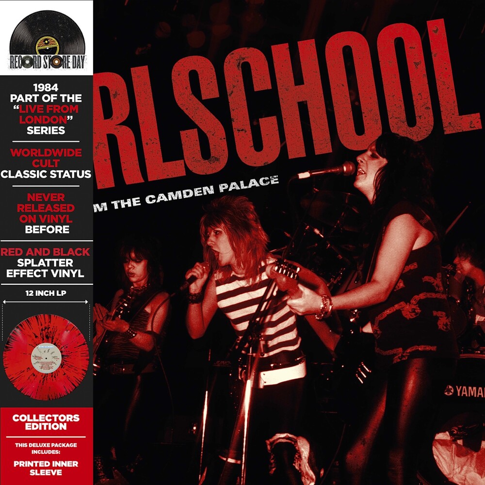 Girlschool - Live From The Camden Palace [Red - Deluxe] [New Vinyl]