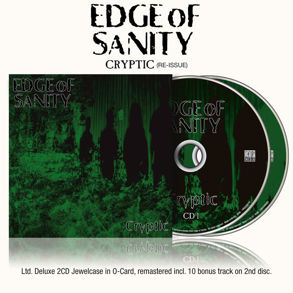 Edge Of Sanity - Cryptic [Deluxe] [Limited Edition] [With Booklet] (Bril) (Jewl) (Ocrd) [New CD]