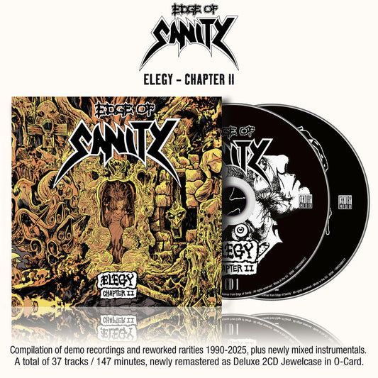 Edge Of Sanity - Elegy: Chapter Ii [Deluxe] [Limited Edition] [With Booklet] (Bril) (Jewl) [New CD]