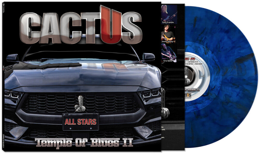 Cactus - Temple of Blues II: All-Stars [Blue Marble] [New Vinyl]