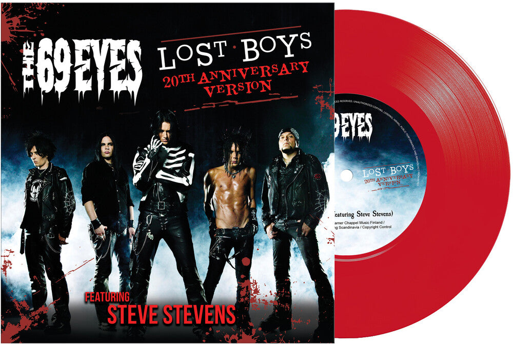 The 69 Eyes feat. Steve Stevens - Lost Boys - 20th Anniversary Version [Red] [New Vinyl]