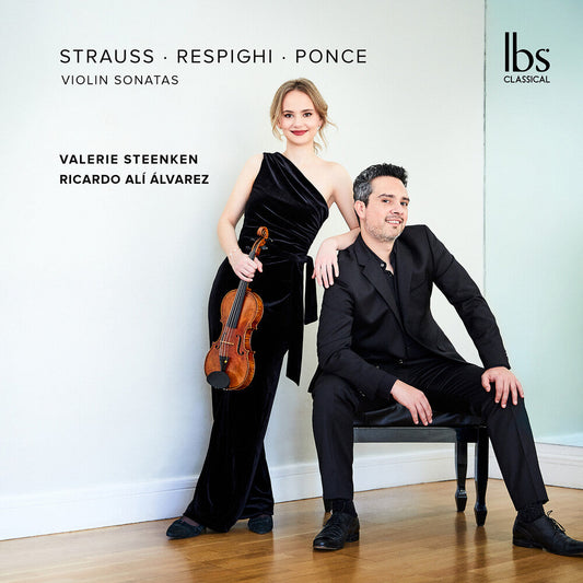 Valerie Steenken - Strauss Respighi & Ponce: Violin Sonatas [CD] [New CD]