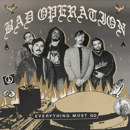Bad Operation - Everything Must Go - Gold [Colored Vinyl] (Gol) [Download Included] [New Vinyl]