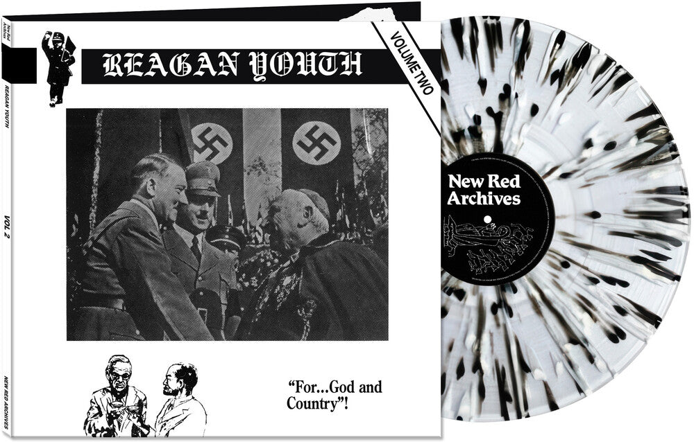 Reagan Youth - Volume Two [Black / White Splatter] [New Vinyl]