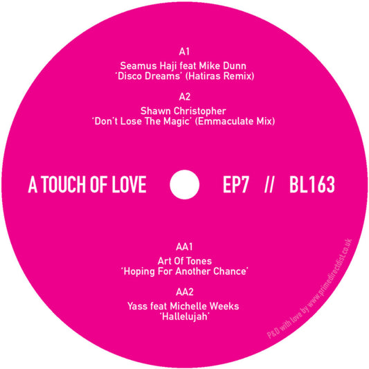 Touch of Love EP 7 / Various - A Touch Of Love EP 7 (Various Artists) [12" Vinyl] [New Vinyl]