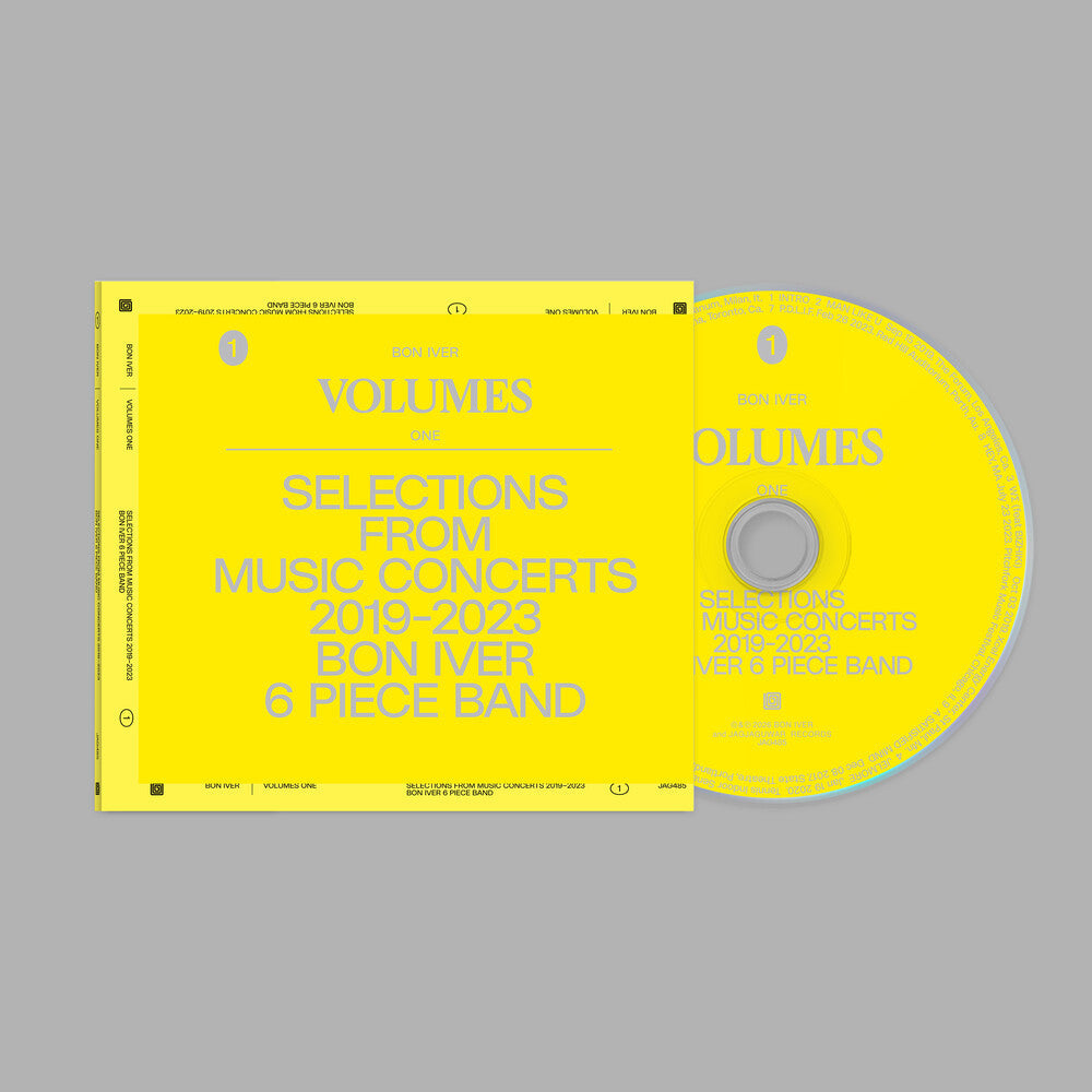 Bon Iver - VOLUMES: ONE "SELECTIONS FROM MUSIC CONCERTS 2019-2023 BON IVER 6 PIECE BAND" [CD] [New CD]