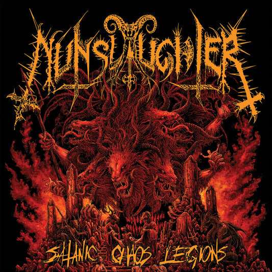 Nunslaughter - Satanic Chaos Legions [Red] [New Vinyl]