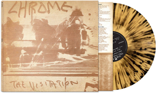 Chrome - The Visitation [Black/Gold Splatter] [New Vinyl]