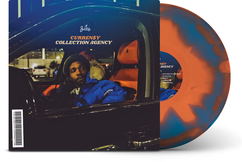 Curren$y - Collection Agency - Blue/Orange (Blue) [Colored Vinyl] [New]