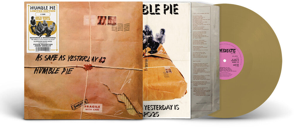Humble Pie - As Safe As Yesterday Is [Gold] [New Vinyl]