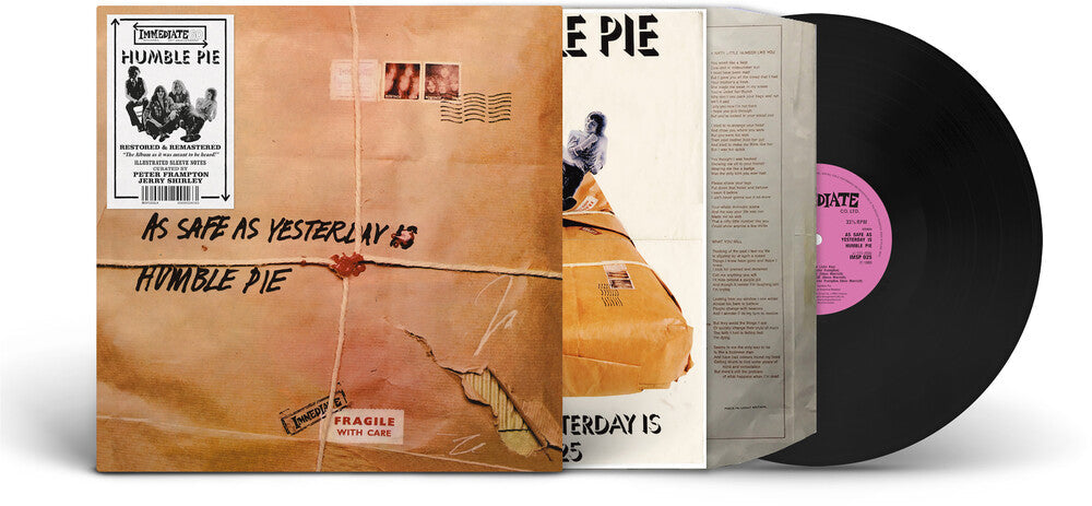 Humble Pie - As Safe As Yesterday Is [LP] [New Vinyl]