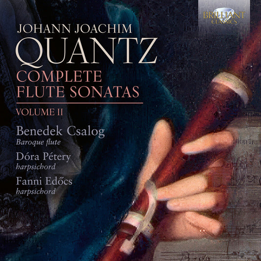 Benedek Csalog - Quantz: Complete Flute Sons Vol. 2 [CD] [New CD]