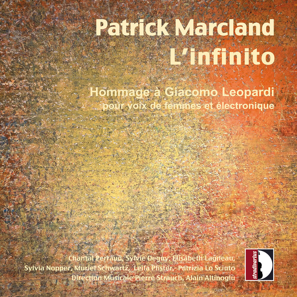 Chantal Perraud - Patrick Marcland: L'infinito [CD] [New CD]
