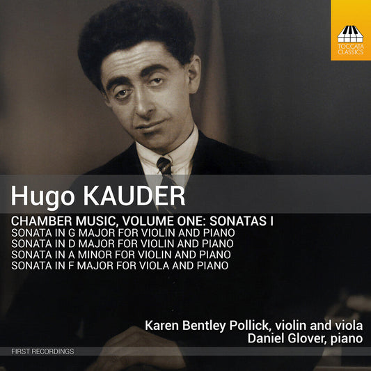 Karen Pollick  Bentley - Hugo Kauder: Chamber Music Vol. 1 [CD] [New CD]