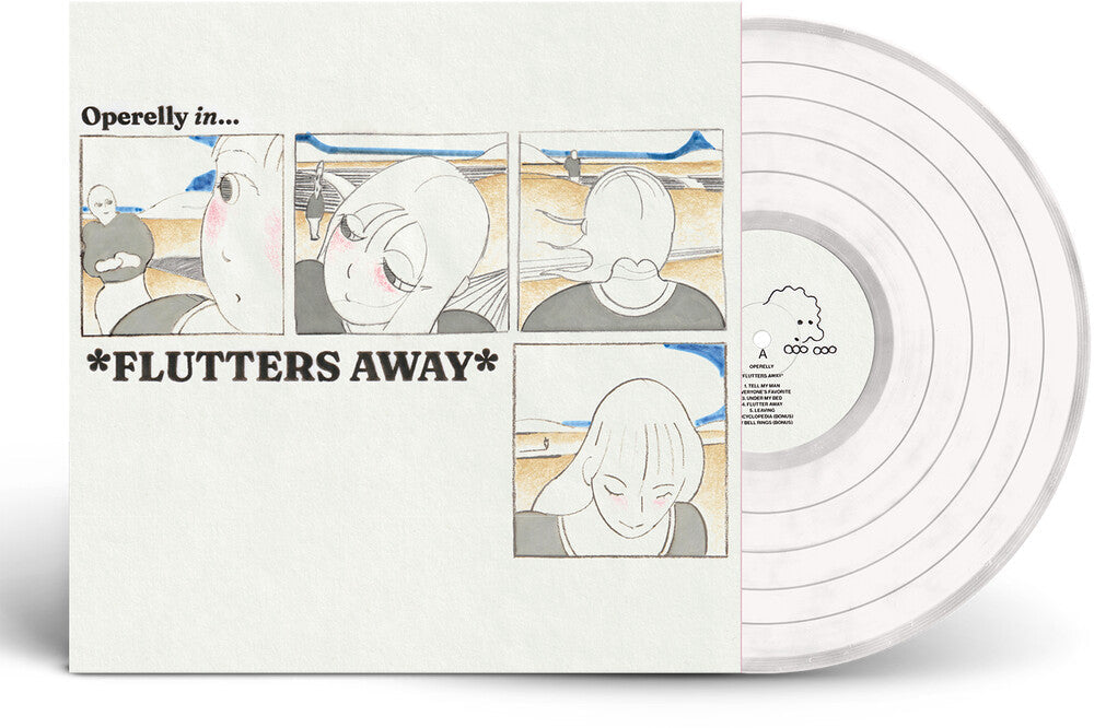 Operelly - Flutters Away / Handwriting Practice No. 1 [Clear Vinyl] [New Vinyl]
