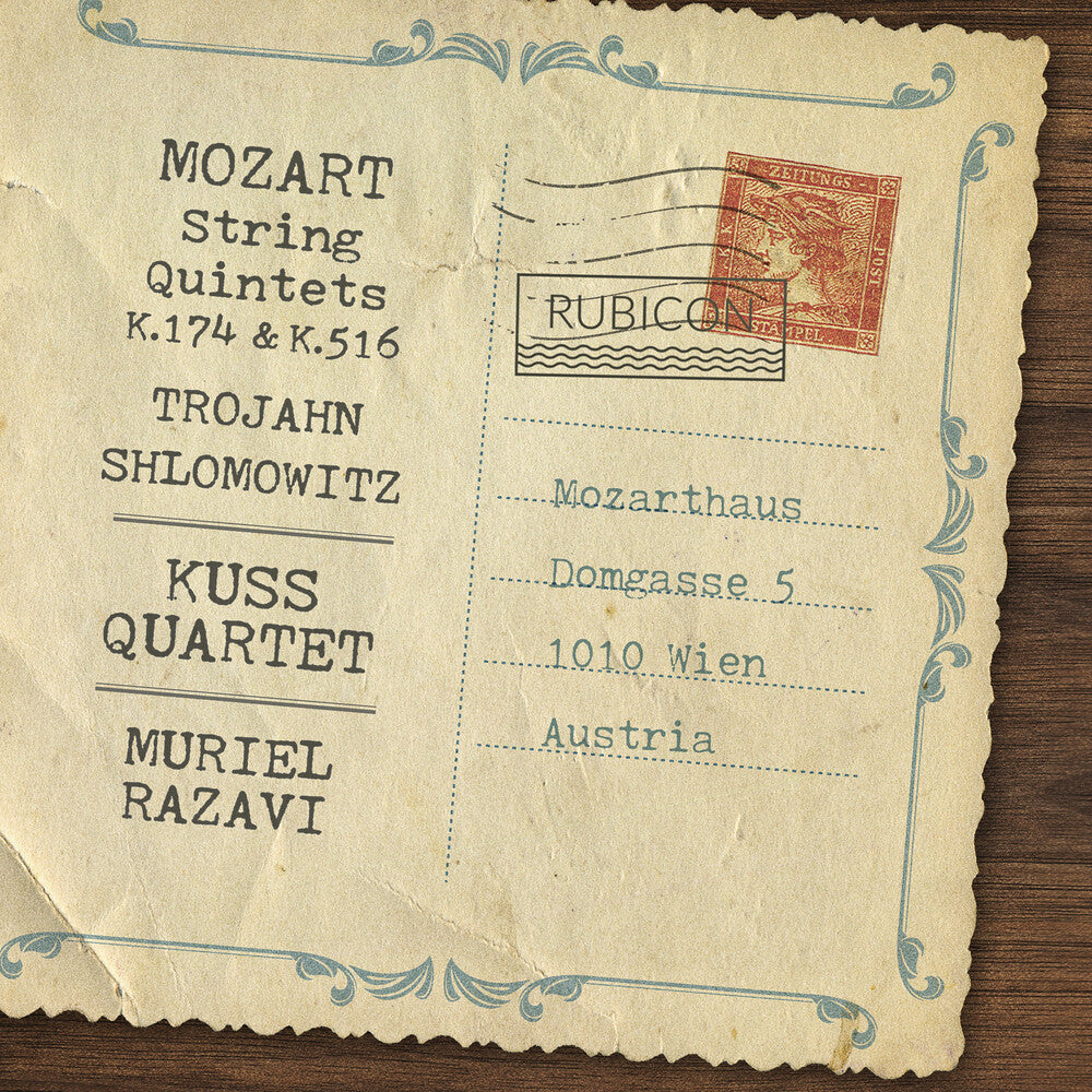 Kuss Quartet - Mozart: String Quintets K.174 & K.516 [CD] [New CD]