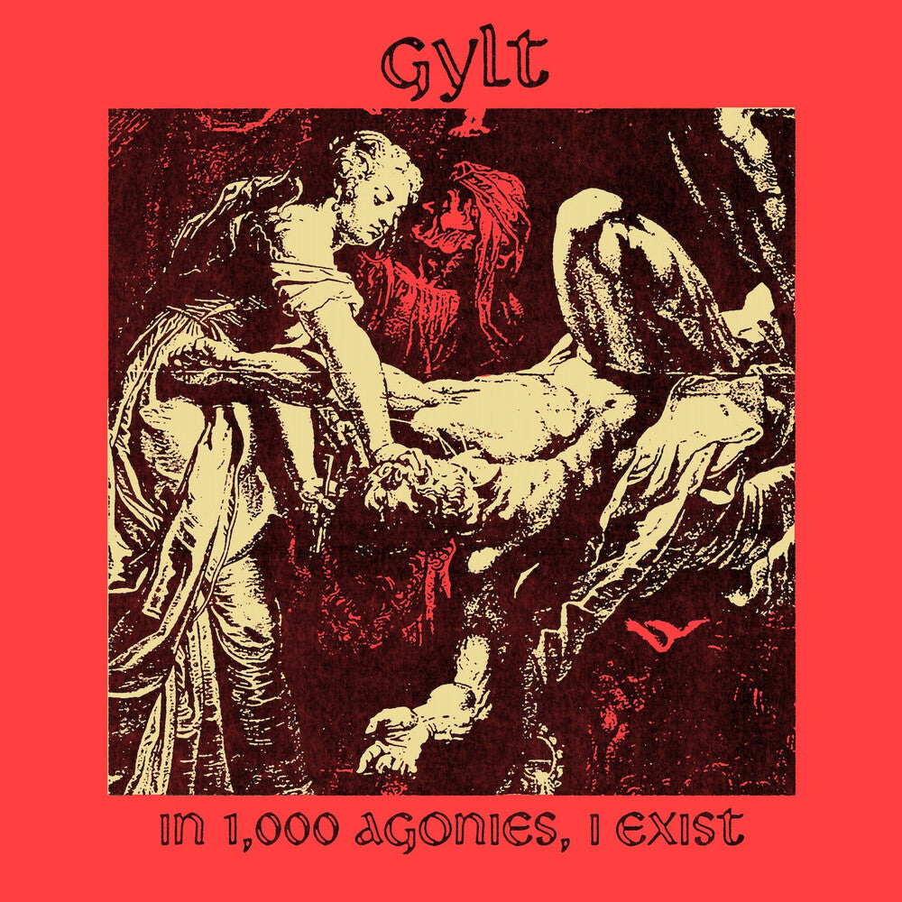 Gylt - In 1000 Agonies I Exist - Transparent Red (Blk) [7" Vinyl] [New Vinyl]