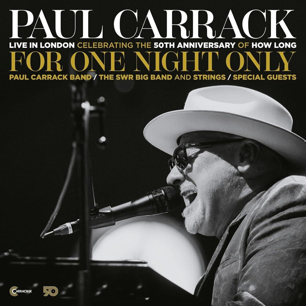 Paul Carrack - For One Night Only - Live In London (Uk) [CD] [New CD]