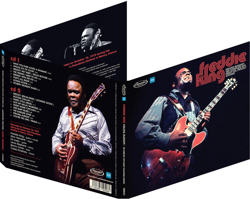 Freddie King - Feeling Alright: Complete 1975 Concert [Digipak] [New CD]
