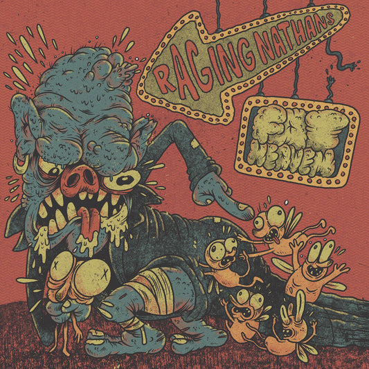 Raging Nathans & Fat Heaven - Raging Nathans [7" Vinyl] [New Vinyl]