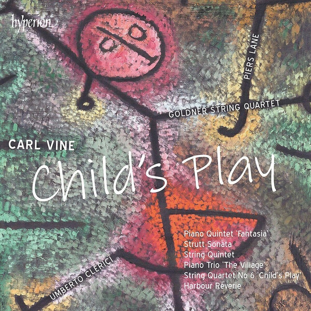 Goldner String / Piers Lane - Vine: Child's Play, Piano Quintet & Other Chamber [CD] [New CD]