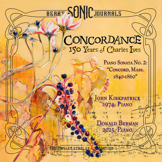 Charles Ives - Bears Sonic Journals Concordance: 150 Years Of Charles Ives [CD] [New CD]