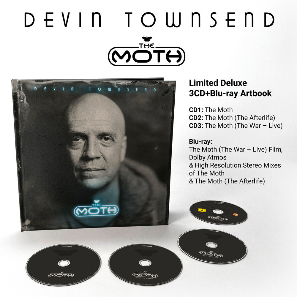 Devin Townsend - The Moth [3CD + 1 Blu-ray] [New CD]