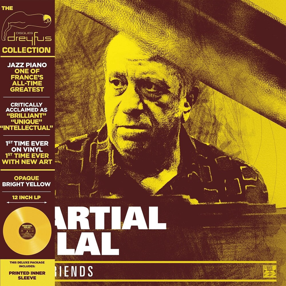 Martial Solal - Just Friends - Yellow [Colored Vinyl] [Deluxe] [Limited Edition] (Ylw) [New]