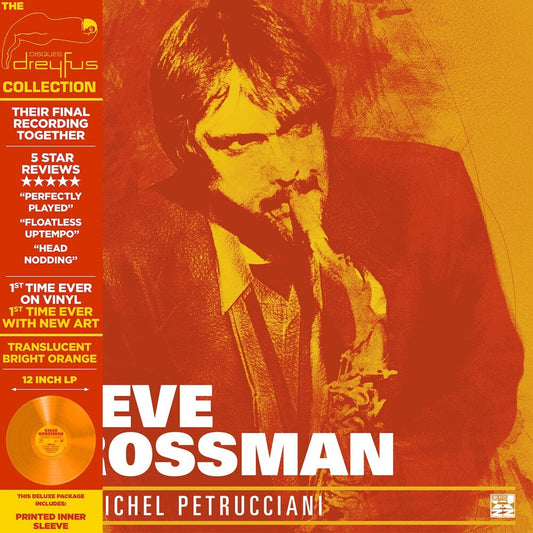 Steve Grossman - With Michel Petrucciani - Orange [Colored Vinyl] [Deluxe] [New Vinyl]