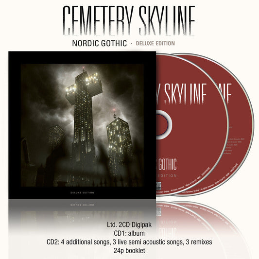Cemetery Skyline - Nordic Gothic [Deluxe] [Limited Edition] [With Booklet] [Digipak] [New CD]