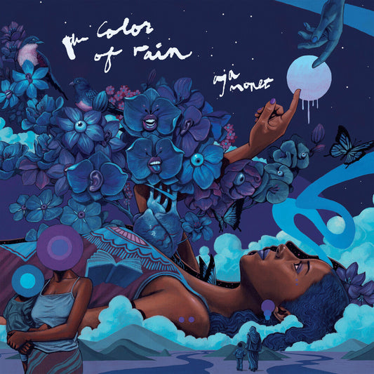 aja monet - Color Of Rain [Black Vinyl] [New Vinyl]