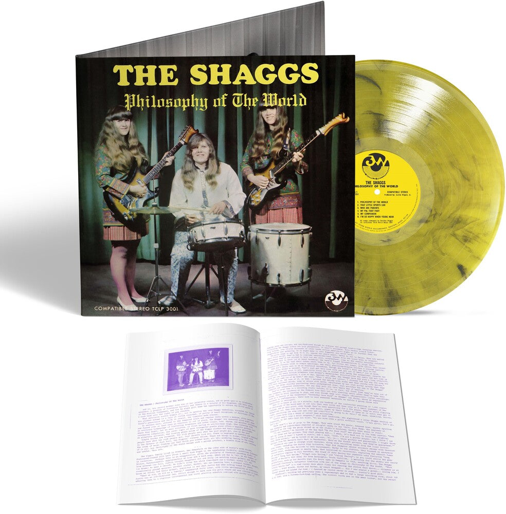 Shaggs - Philosophy Of The World [Colored Vinyl] (Gate) [With Booklet] (Ylw) [New Vinyl]