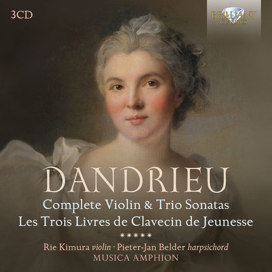 Rie Kimura - Dandrieu: Complete Vn & Trio Sons Les Trois Livres [CD] [New CD]