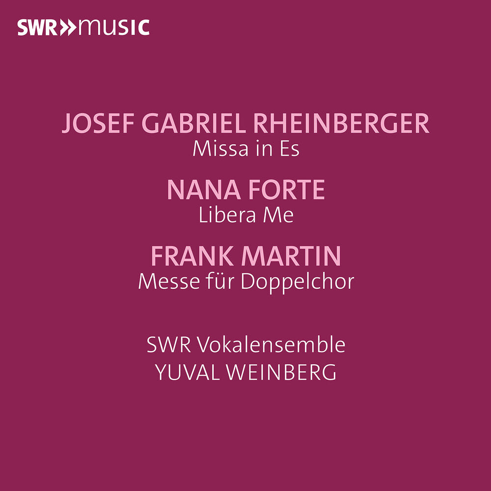 Swr Vokalensemble - Masses For Double Choir [CD] [New CD]