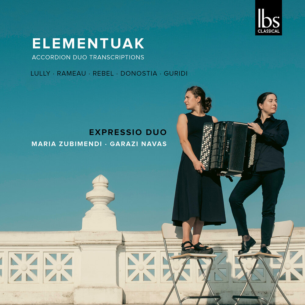 Expressio Duo - Elementuak - Accordion Duo Transcriptions [CD] [New CD]