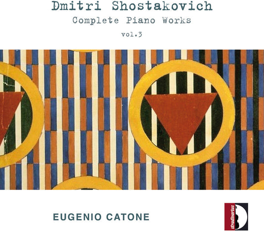 Eugenio Catone - Dmitri Shostakovich: Complete Pno Works Vol. 3 [CD] [New CD]
