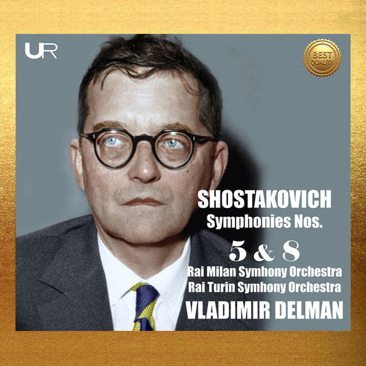 Vladimir Delman - Shostakovich: Syms Nos. 5 & 8 [CD] [New CD]