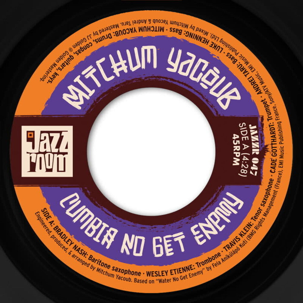 Mitchum Yacoub - Cumbia No Get Enemy [7" Vinyl] [New Vinyl]