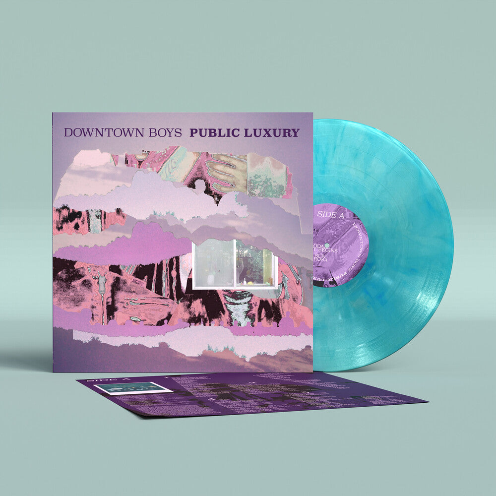 Downtown Boys - Public Luxury (Blue) [Colored Vinyl] [New Vinyl]