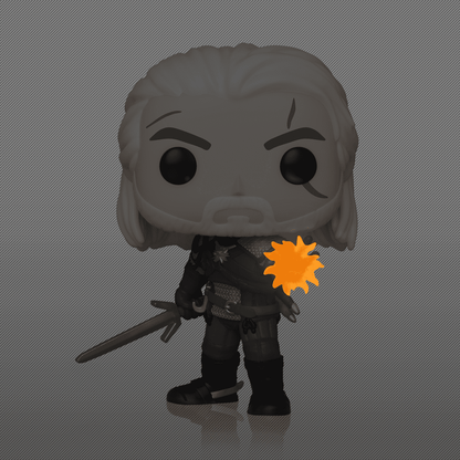 GITD Geralt (Igni) Exclusive VAULTED #554 Funko Pop Vinyl Figure